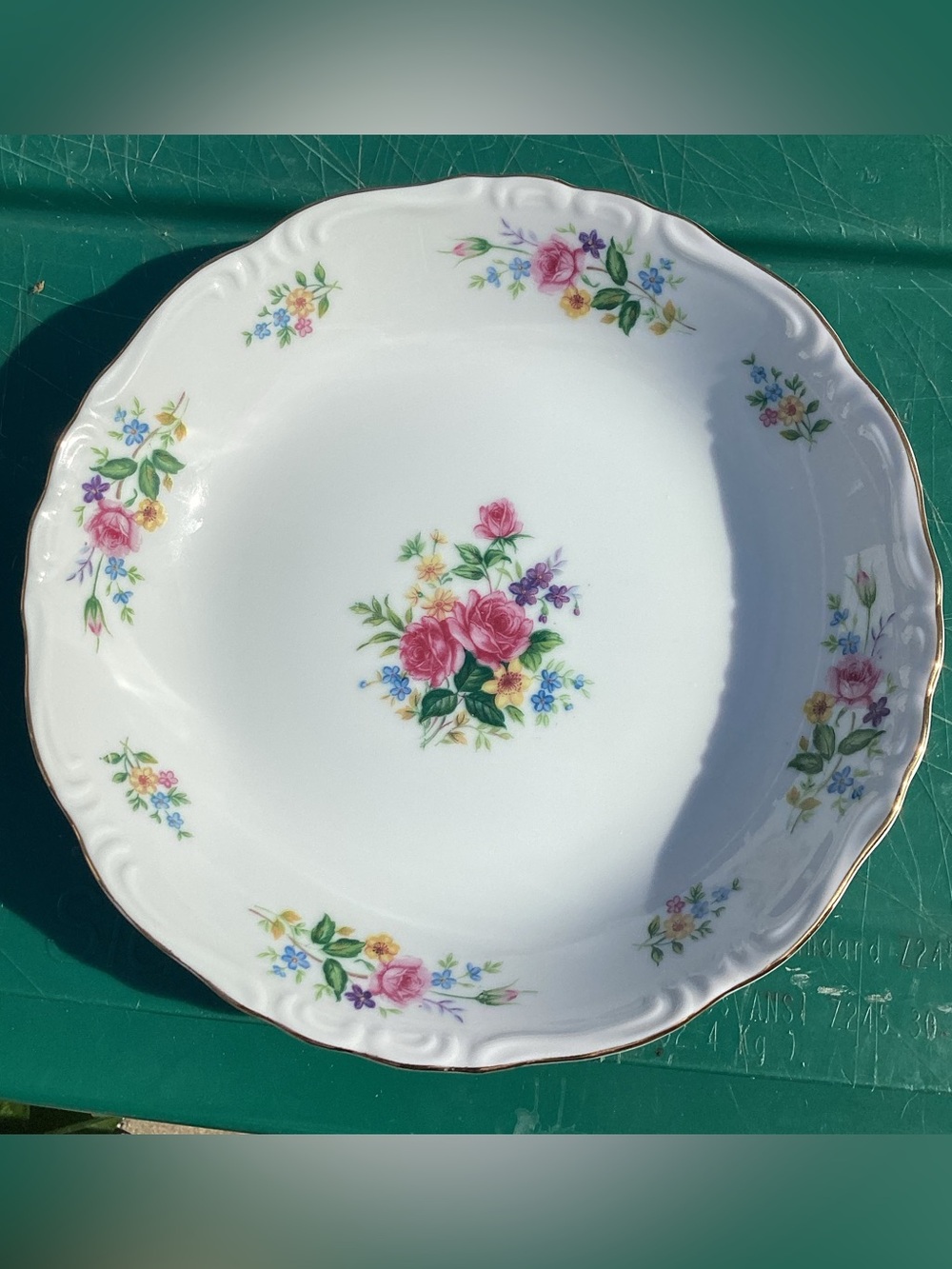 Ucagco Coupe Salad/Soup Bowl - Dresden China - set of 8